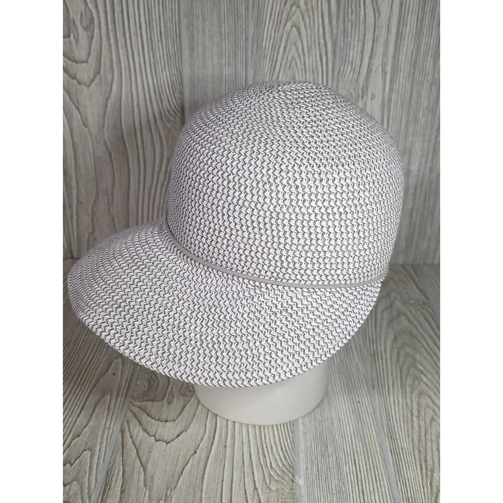 Nine West Ora Bucket Hat Light Gray Woven